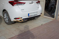 Toyota Auris 2012–2018 Bagkofanger-diffuser (2016-2018, klar til lakering) foto 4