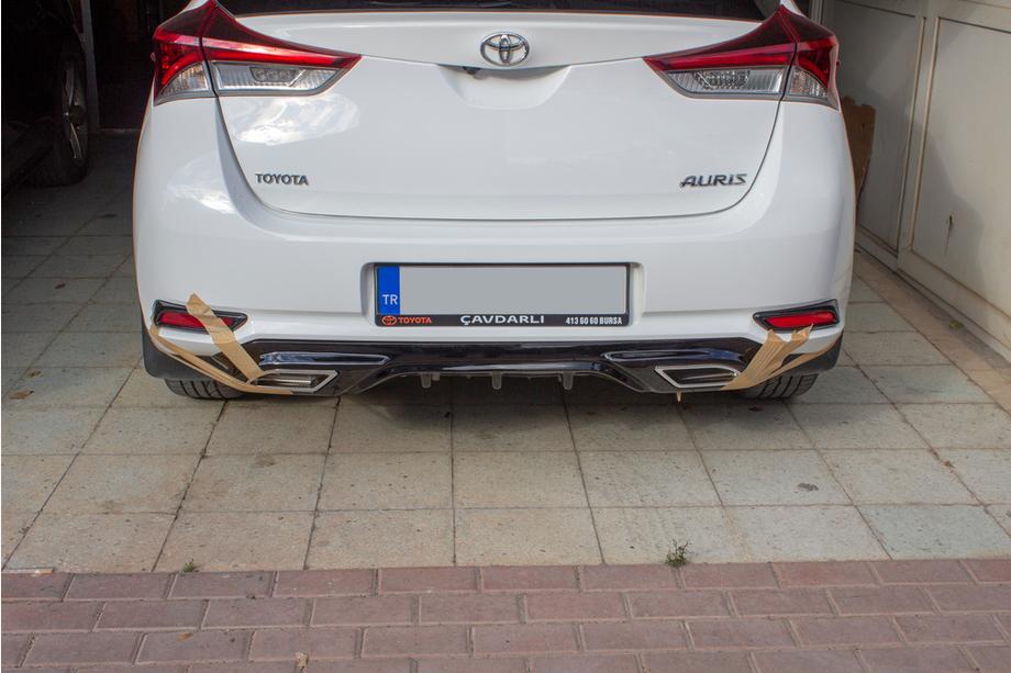 Toyota Auris 2012–2018 Bagkofanger-diffuser (2016-2018, klar til lakering) Image