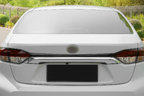 Toyota Corolla 2019– Kromliste over nummerpladen (rustfrit stål) foto 1