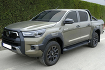 Toyota Hilux 2015– OmsaLine listecovers (4 stk., rustfrit stål) foto 3