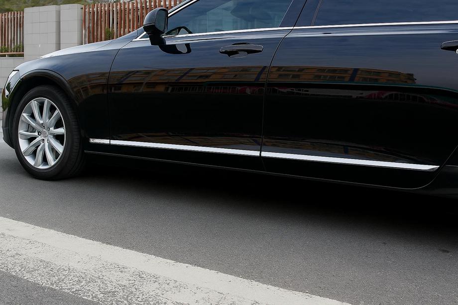 Volvo S90/V90 2016– Krom dørlistesæt (til V90, rustfrit stål) Image