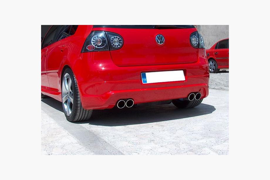 Volkswagen Golf 5 2003–2009 Bagkofangerbeklædning (til lakering) Image
