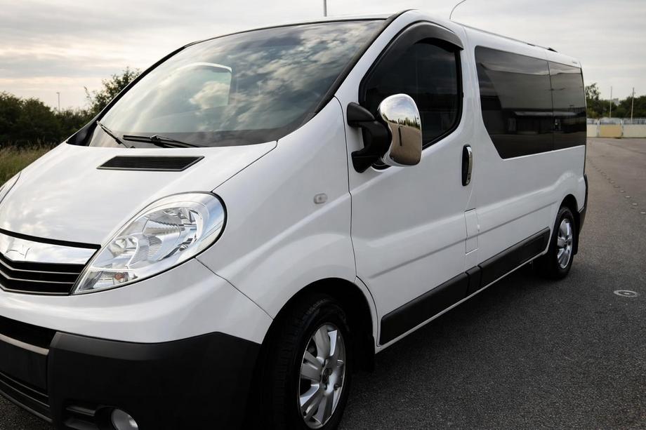 Opel Vivaro 2001–2015 Krom spejlkåber (2 stk.) Forkromet plast Image