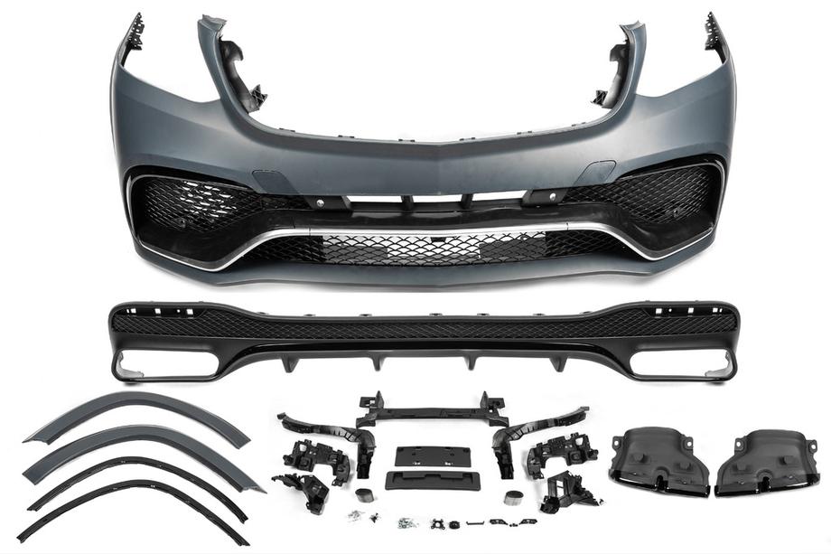 Mercedes GL/GLS class X166 2012–2019 AMG V1 bodykit-sæt med bagdiffuser (GLS63) Image