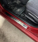 Hyundai Accent 2011–2017 Dørtrinslister Carmos Blue V2 (4 stk., rustfrit stål) foto 5