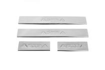 Opel Astra H 2004–2013 Dørtrinslister Carmos V2 (4 stk., rustfrit stål) foto 2