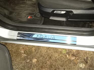 Ford Focus III 2011–2017 Dørtrinslister Carmos V2 (4 stk., rustfrit stål) foto 1
