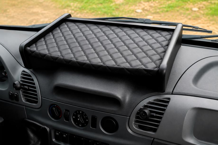 Mercedes Sprinter W901/902/903/904/905 1995–2006 Hylde til instrumentbord (2000-2006, sort med sort syning) CDI Image