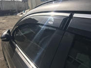 Hyundai Tucson TL 2016–2021 Vindafvisere med kromliste (4 stk., Niken) foto 2