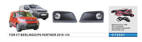 Peugeot Partner/Rifter 2019– Tågelygtesæt foto 1