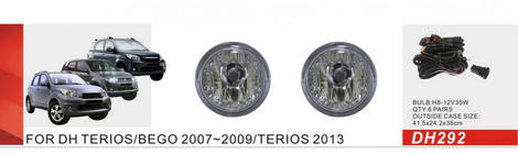 Daihatsu Terios 2006–2017 Tågelygtesæt foto 1