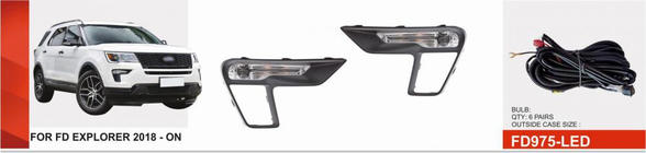 Ford Explorer 2019– Tågelygtesæt foto 1