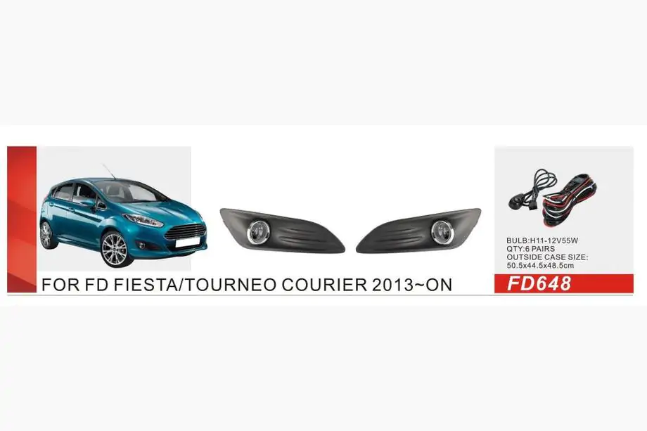 Ford Fiesta 2008–2017 Tågelygter (2013-2017, halogen) Image