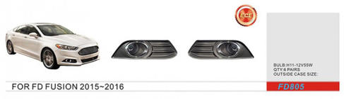 Ford Fusion 2012–2020 Tågelygter (2012-2017, halogen) foto 1