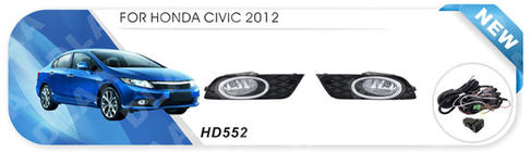 Honda Civic Sedan IX 2011–2016 Tågelygter 2011-2013 (halogen) foto 1