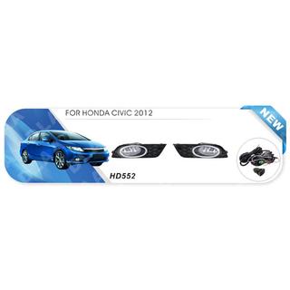 Tågelygter 2011-2013 (halogen) Honda Civic Sedan IX 2011–2016