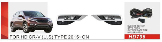 Honda CRV 2012–2016 Tågelygter 2014-2016 US-type (halogen) foto 1