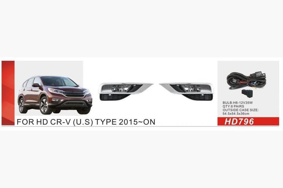 Honda CRV 2012–2016 Tågelygter 2014-2016 US-type (halogen) Image