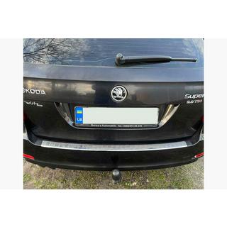 Carmos bagkofangerbeskytter i rustfrit stål (SD/SW) Skoda Octavia II A5 2006–2010 foto 1