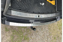 Skoda Octavia II A5 2010–2013 Carmos bagkofangerbeskytter i rustfrit stål (SD/SW) foto 2