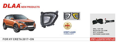 Hyundai Creta 2014–2020 LED-tågelygter foto 1