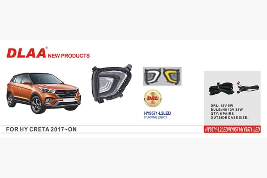 Hyundai Creta 2014–2020 LED-tågelygter Image