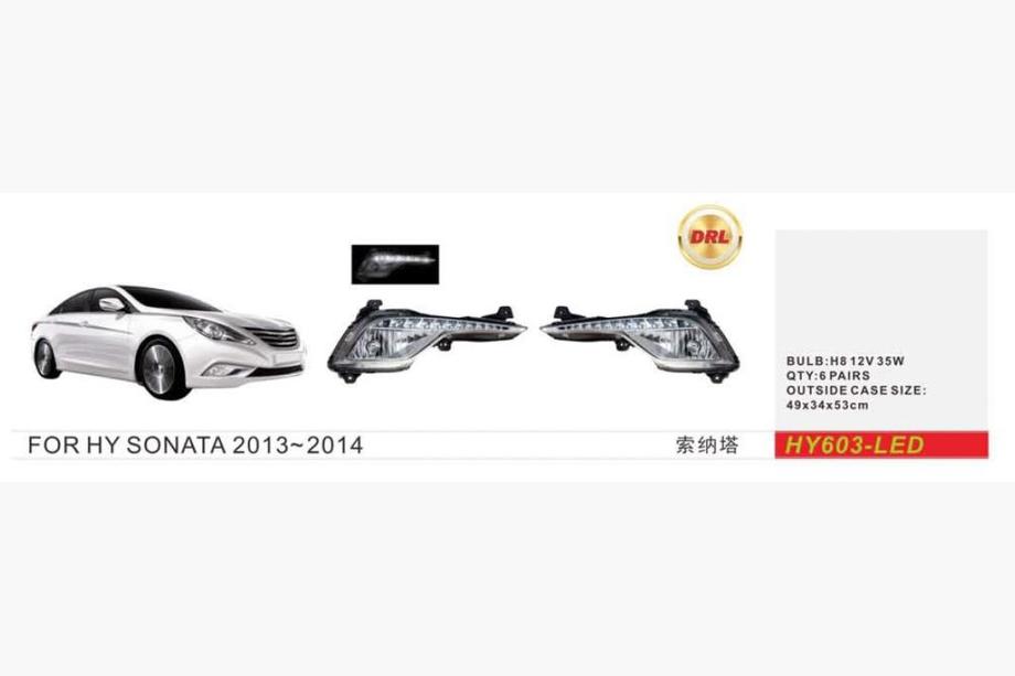 Hyundai Elantra (MD/UD) 2011–2015 LED-tågelygter Image