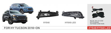 Hyundai Tucson TL 2016–2021 Tågelygter 2015-2018 (2 stk., halogen) foto 2