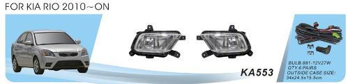 Kia Rio 2005–2011 Tågelygter 2009-2011 (halogen) foto 1
