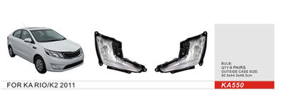 Kia Rio 2012–2017 Tågelygter 2012-2014 (halogen) foto 1