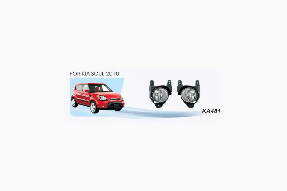 Kia Soul I 2008–2013 Tågelygter 08-11 (halogen) Image
