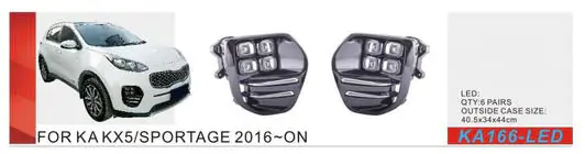 Kia Sportage 2015–2021 Tågelygter 2015-2018 (halogen) foto 1