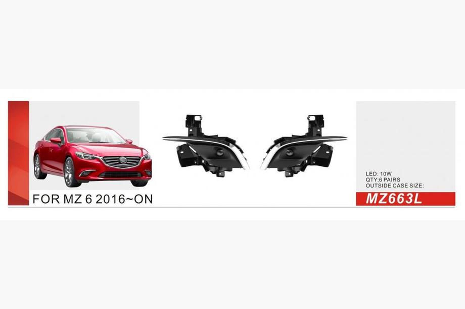 Mazda 6 2012–2024 Tågelygter 2016-2018 (2 stk., LED) Image