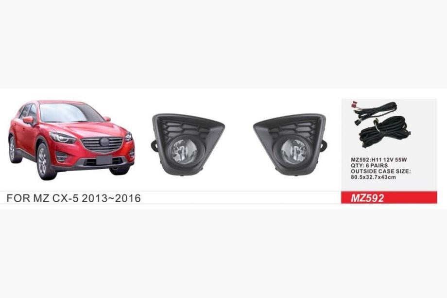 Mazda CX-5 2012–2017 Tågelygter (2 stk., halogen) Image