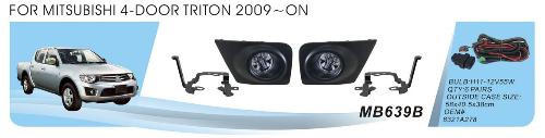 Mitsubishi L200 2006–2015 Tågelygtesæt 2006-2011 (2 stk., halogen) foto 1