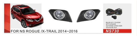 Nissan X-trail T32/Rogue 2014–2021 Tågelygter 2014-2016 (komplet sæt) foto 1