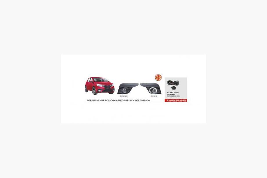 Renault Sandero 2013–2022 Tågelygter 2018-2021 (2 stk., halogen) Image