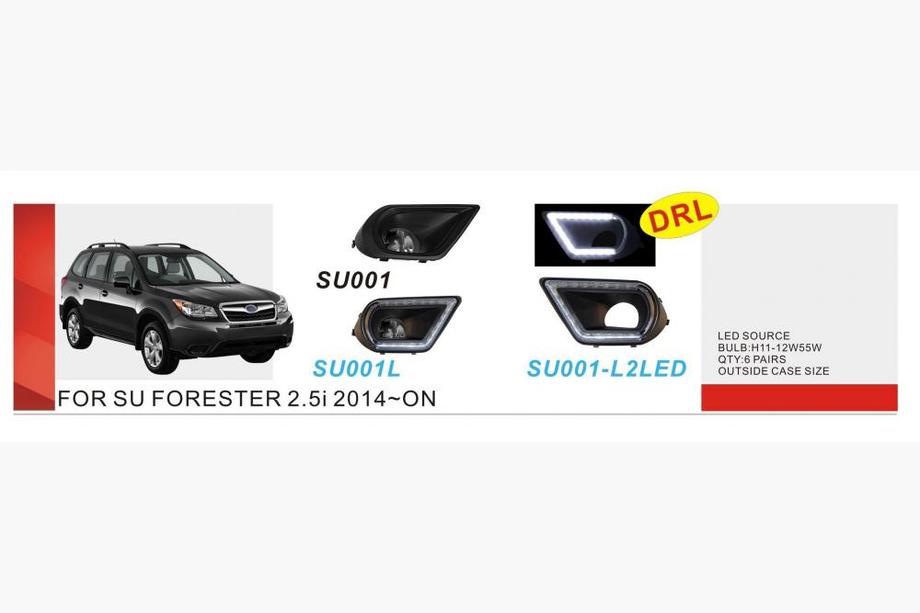 Subaru Forester 2013–2018 Tågelygter (2 stk., halogen) Image