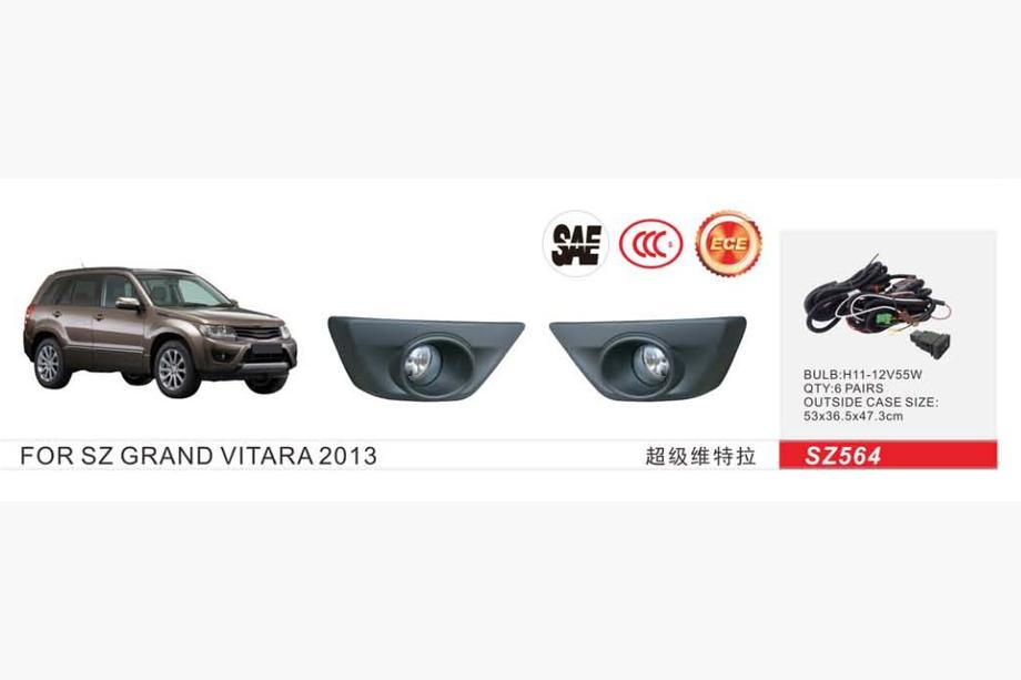 Suzuki Grand Vitara 2005–2017 Tågelygter 2013-2017 (2 stk., halogen) Image