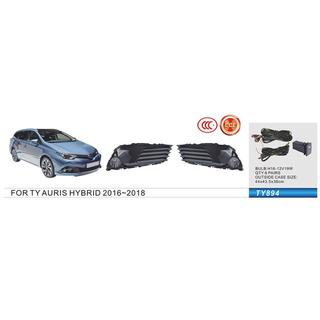 Tågelygter Hibryd 2015-2018 (sæt med 2, halogen) Toyota Auris 2012–2018