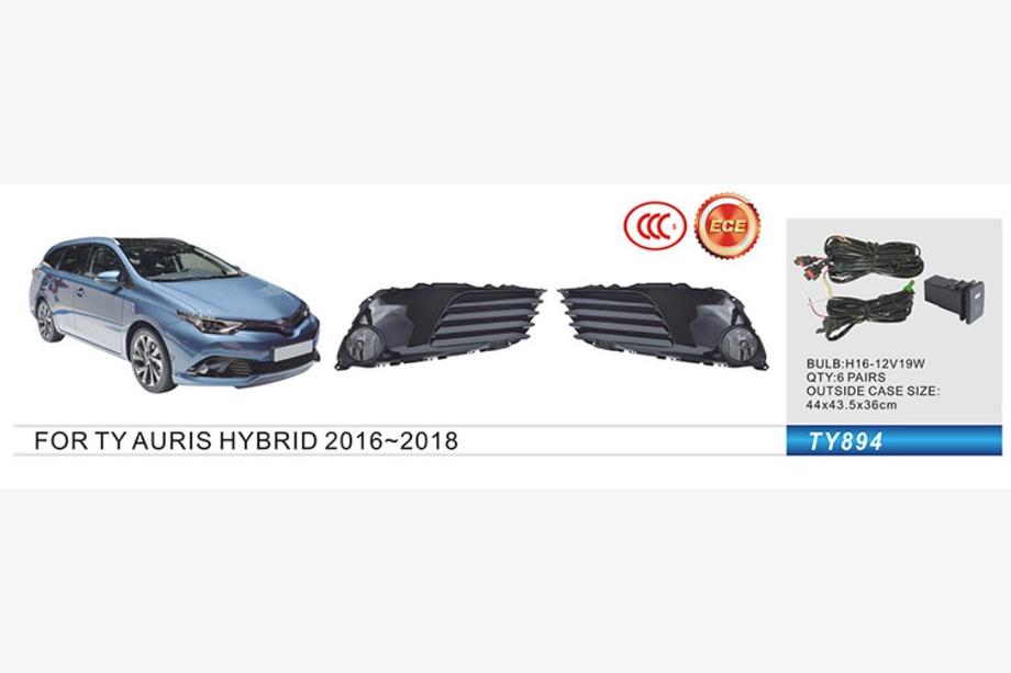 Toyota Auris 2012–2018 Tågelygter Hibryd 2015-2018 (sæt med 2, halogen) Image