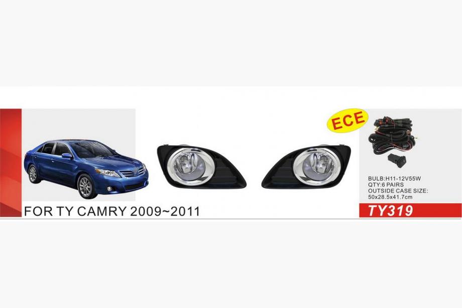 Toyota Camry 2006–2011 Tågelygtesæt 2009-2011 (2 stk., halogen) Image