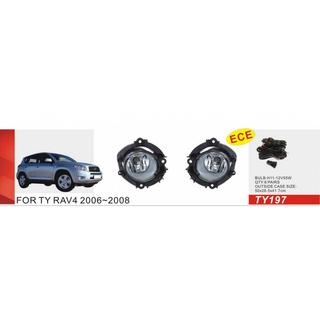 Tågelygter 2006-2008 (sæt med 2, halogen) Toyota Rav 4 2006–2013