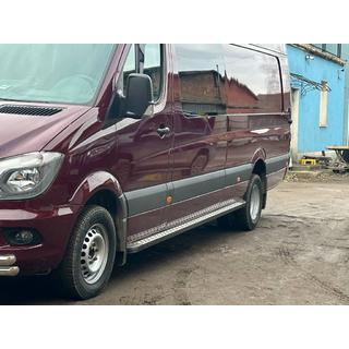 Siderør DOT-Line (2 stk., aluminium) Volkswagen Crafter 2006–2016 foto 3