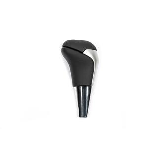 Gearknop (sort læder + grå farve) Toyota Land Cruiser 200 2007–2021 foto 3