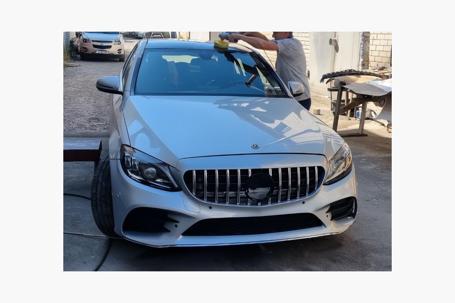 Mercedes C-klasse W205 2014–2021 Forreste kofanger komplet (AMG Line 2018-2021) Foto 7