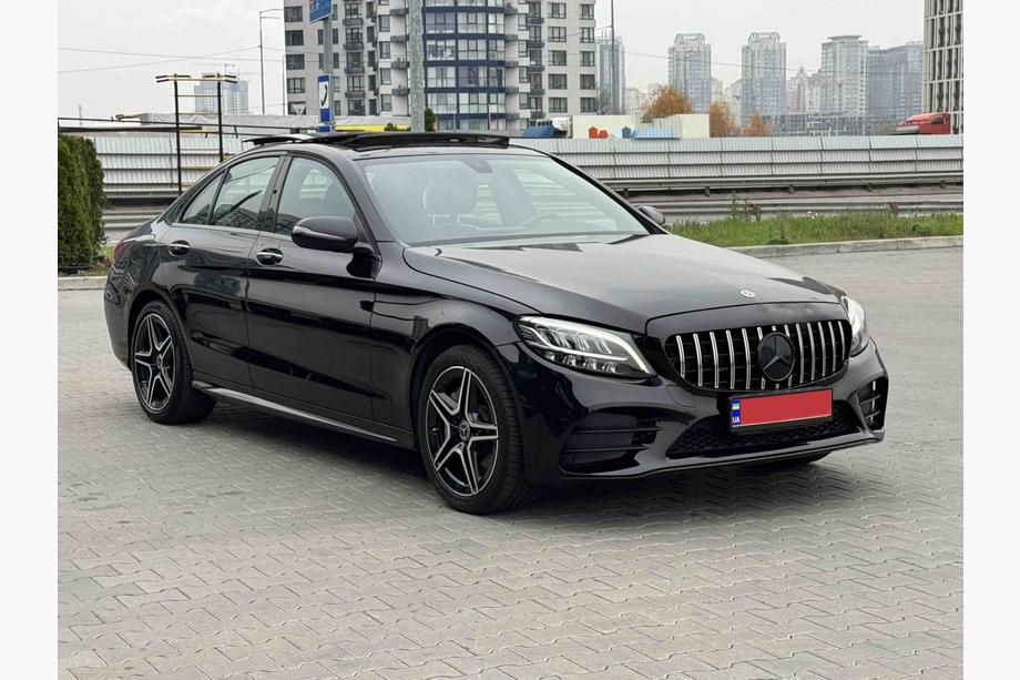 Mercedes C-klasse W205 2014–2021 Forreste kofanger komplet (AMG Line 2018-2021) Foto 6