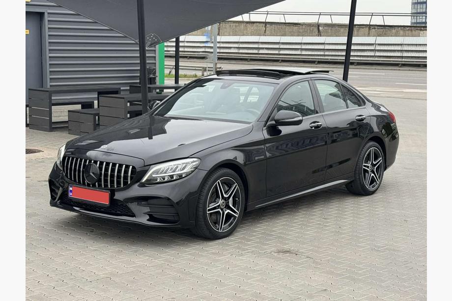 Mercedes C-klasse W205 2014–2021 Forreste kofanger komplet (AMG Line 2018-2021) Foto 5