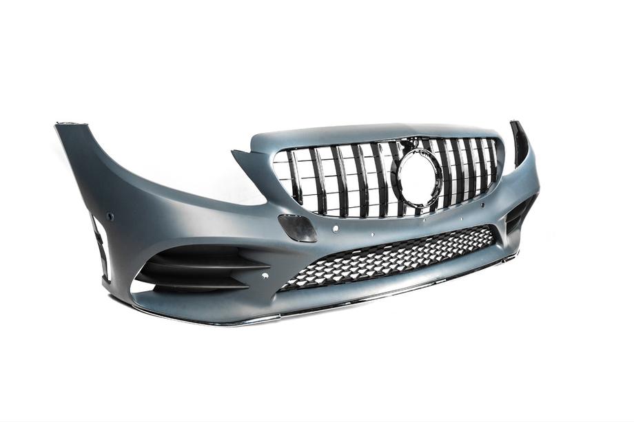 Mercedes C-klasse W205 2014–2021 Forreste kofanger komplet (AMG Line 2018-2021) Foto 10