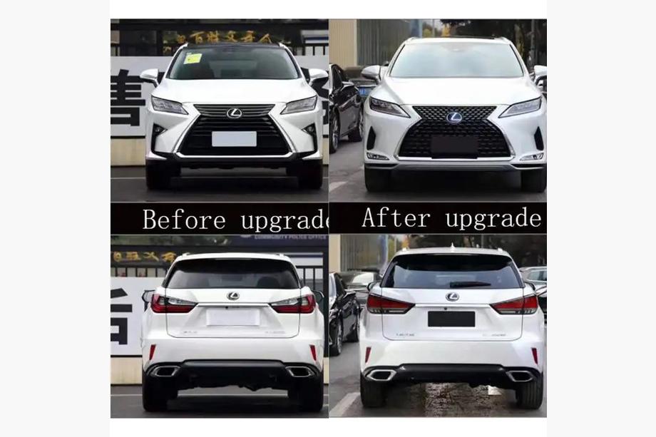 Lexus RX 2016–2022 Facelift-kit til 2021 (kofanger, forlygter, baglygter) Foto 8
